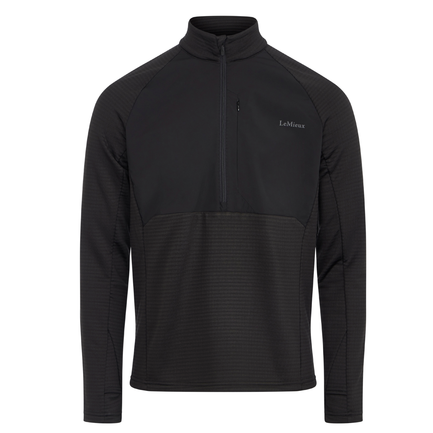 LeMieux Mens Quarter Zip Mid Layer