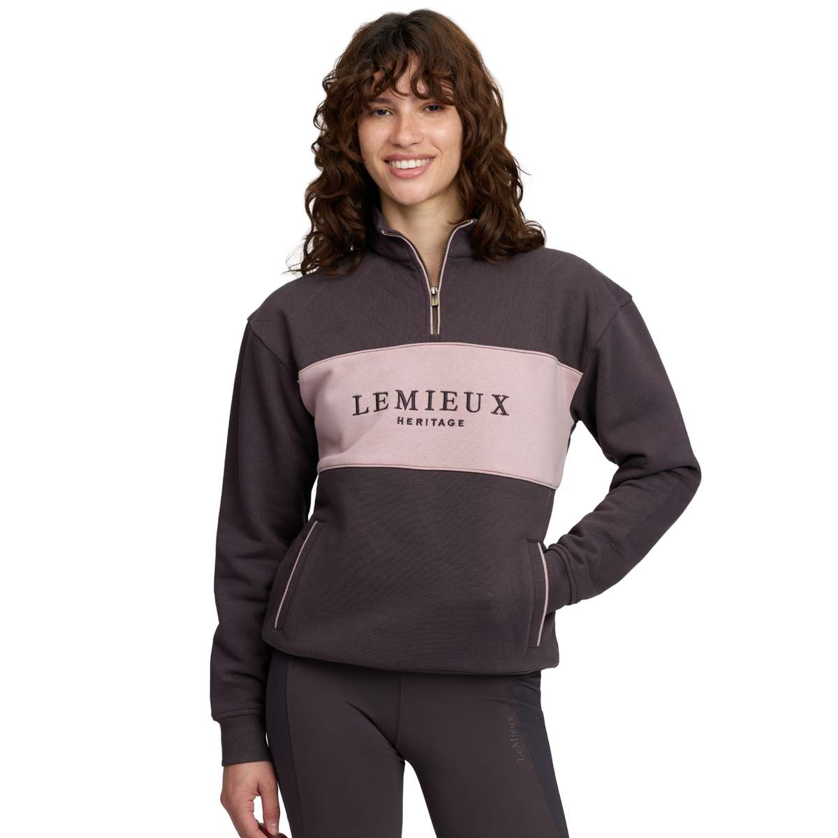LeMieux Heritage Quarter Zip Sweat