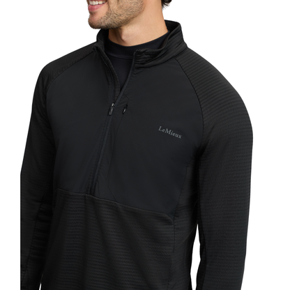 LeMieux Mens Quarter Zip Mid Layer