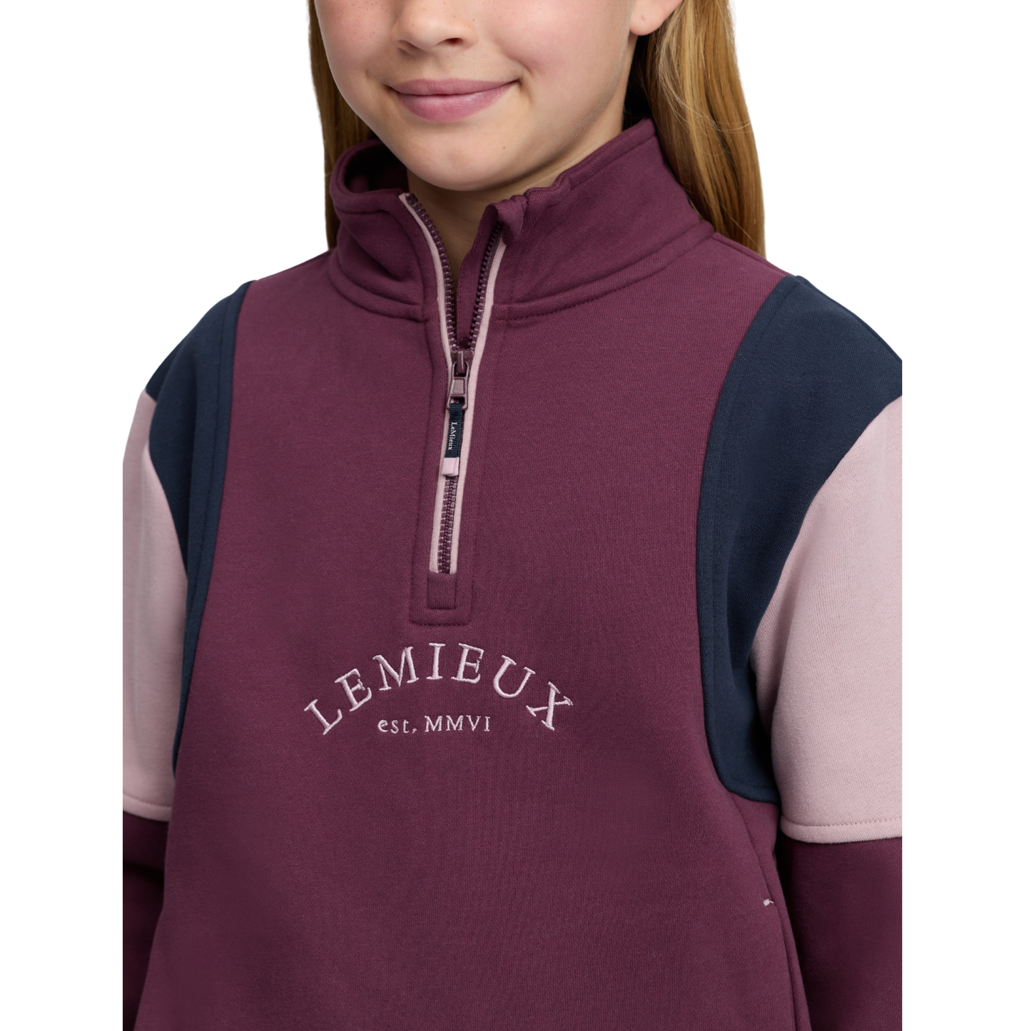 LeMieux Young Rider Viola Quarter Zip Sweat