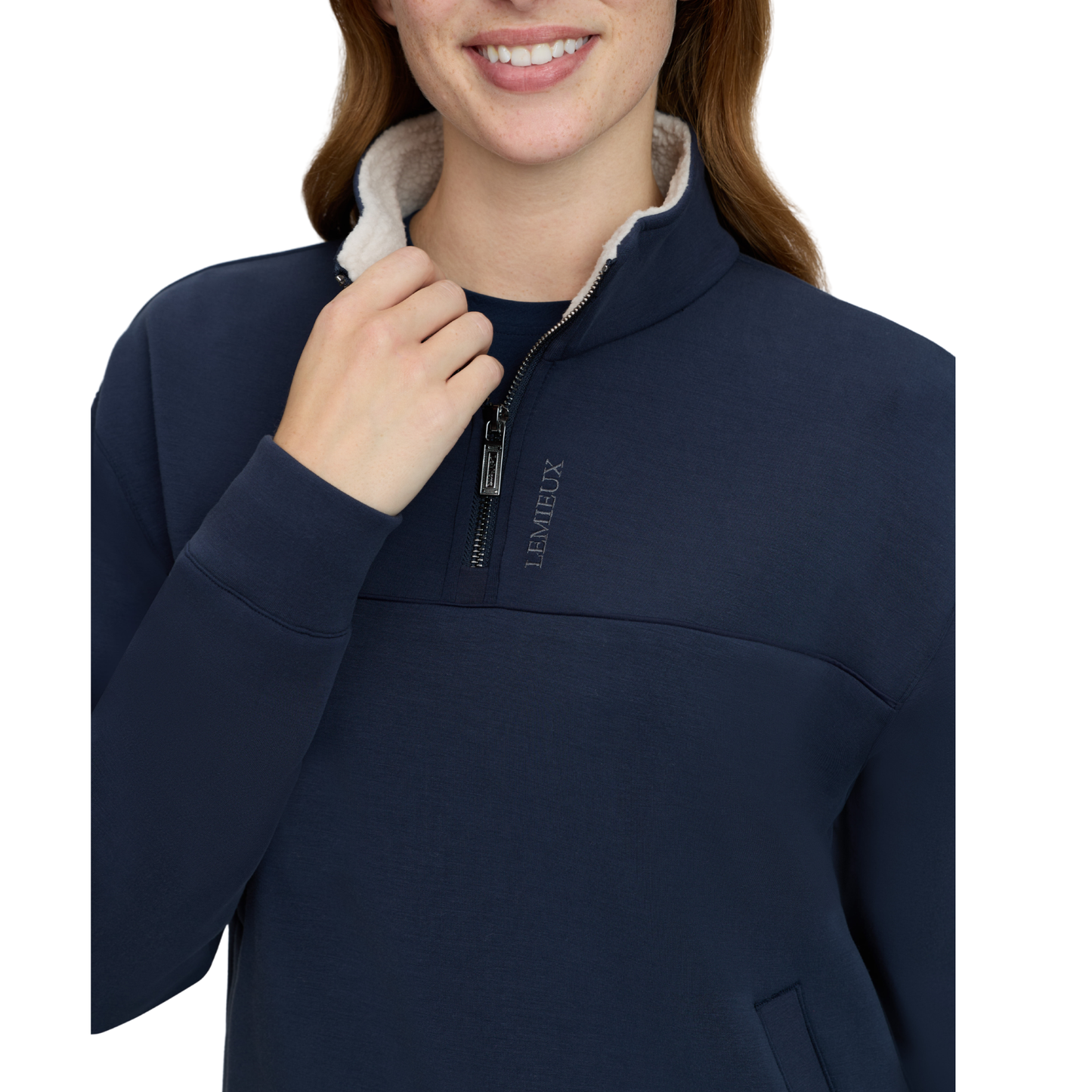 LeMieux Scarlet Quarter Zip Sweat
