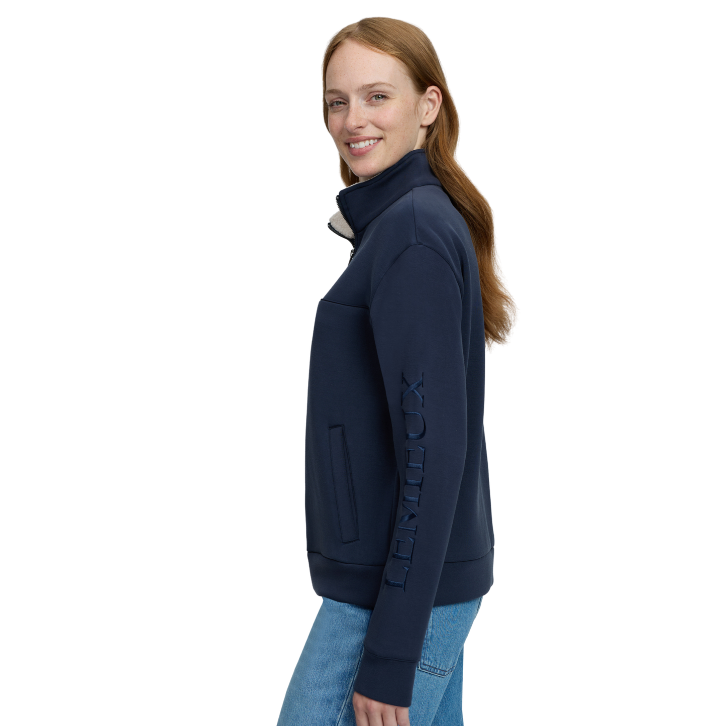LeMieux Scarlet Quarter Zip Sweat