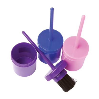 Lincoln Hoof Oil Brush With Container - Pink