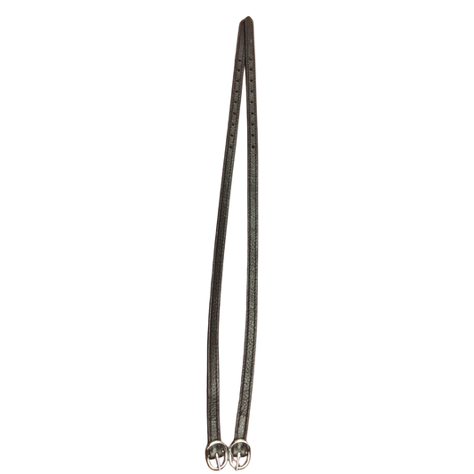 Stationata Leather Spur Straps Lined
