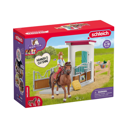 Schleich HORSE CLUB Hannah & Cayenne 42710