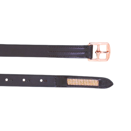 Hy Equestrian Rosciano Rose Gold Stirrup Leathers