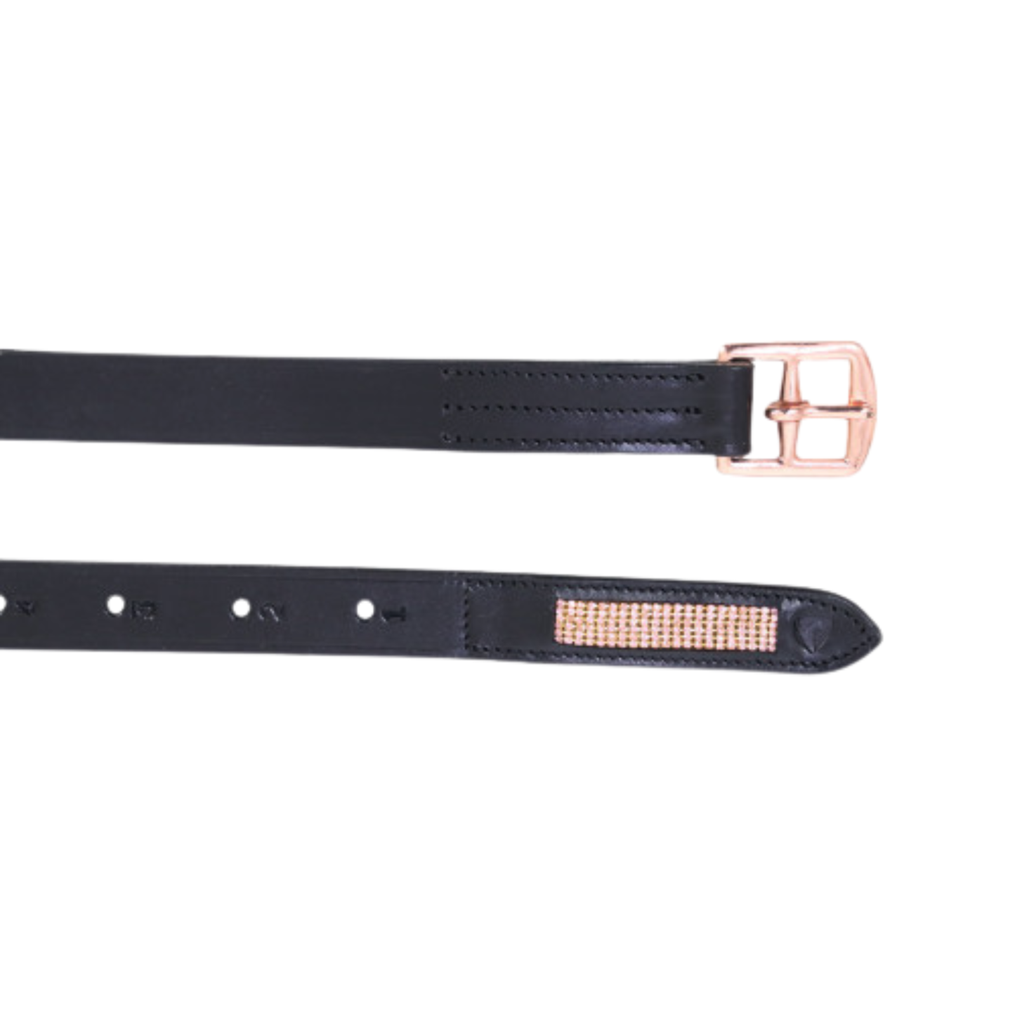 Hy Equestrian Rosciano Rose Gold Stirrup Leathers