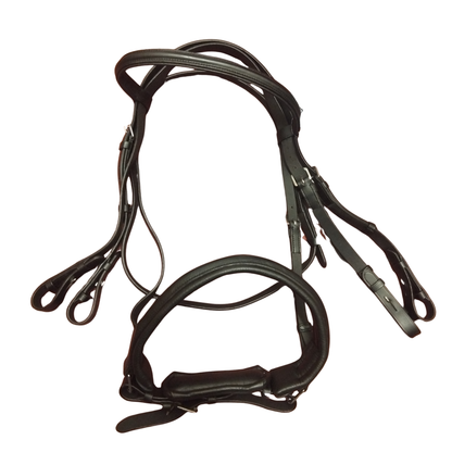 Horse & Go Double Bridle with Reins