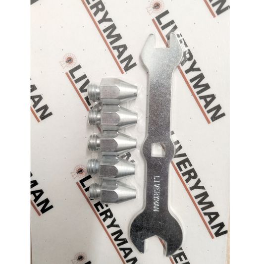 Liverman Pointed Stud + Spanner