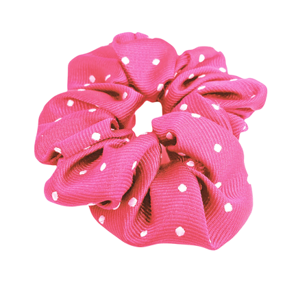Equetech Polka Dot Show Scrunchie