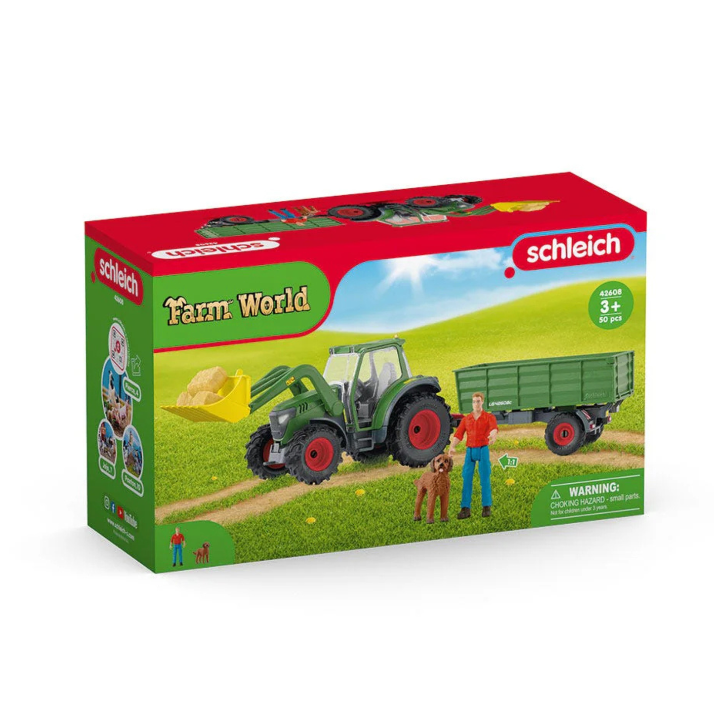 Schleich Tractor and Trailer