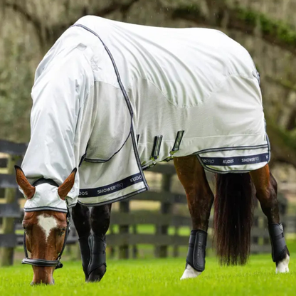 Kudos Shower Pro Waterproof Fly Rug Grey