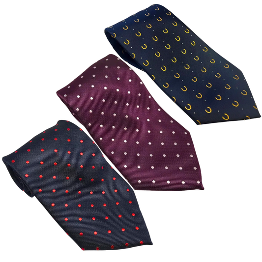 Equetech Polka Dot Show Tie