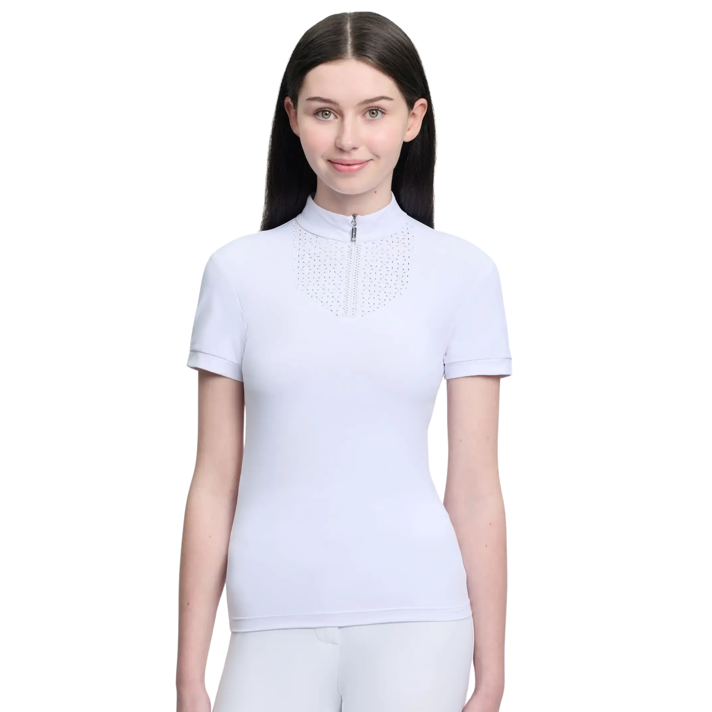 LeMieux Young Rider Brilliance Livvy Short Sleeve Show Shirt