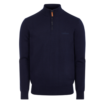 LeMieux Mens Quarter Zip Knit