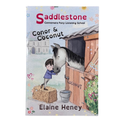 Saddlestone Connemara Pony Listening School Book Series By Elaine Heney (Dyslexia Friendly)