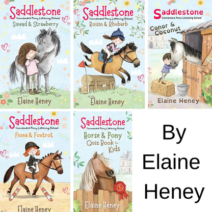 Saddlestone Connemara Pony Listening School Book Series By Elaine Heney