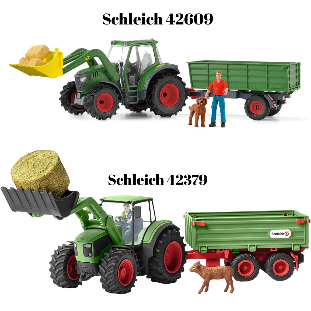 Schleich Tractor and Trailer