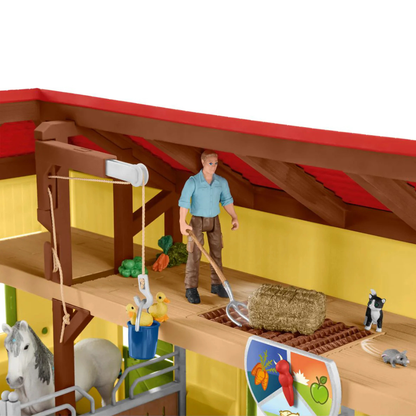 Schleich Farm World Horse stable 42485