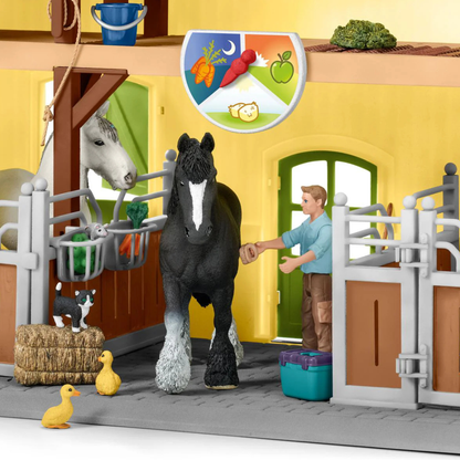 Schleich Farm World Horse stable 42485