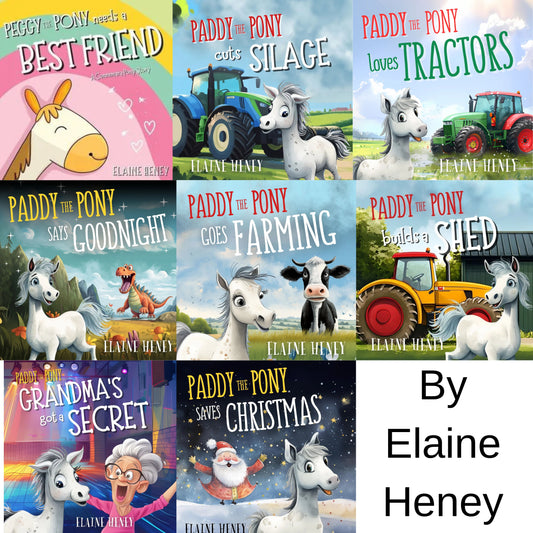 Paddy The Pony Book Series By Elaine Heney