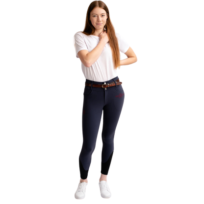Soho Equestrian Dusky Blue Breeches