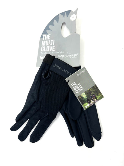 HS#0006 Horseware Multiglove size 7 Navy