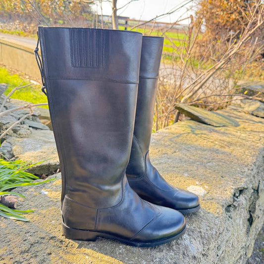 HS#9007 Leather Riding Boots  EU38Reg