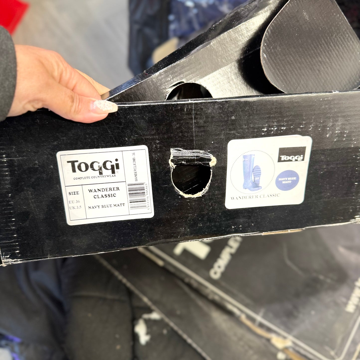 HS#9017 Toggi UK 3.5 Wanderer Classic Boots