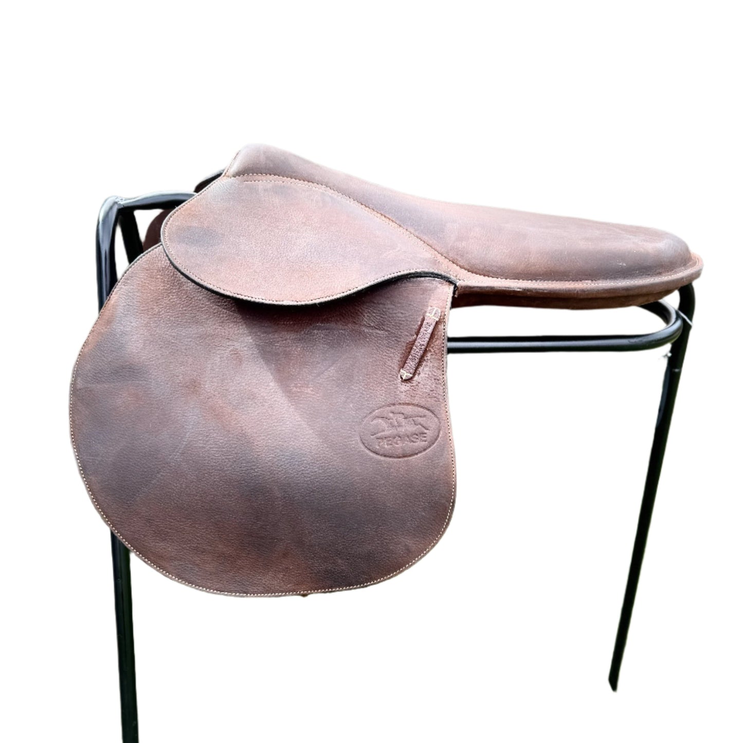 HS#3017 Race Suede Saddle Brown