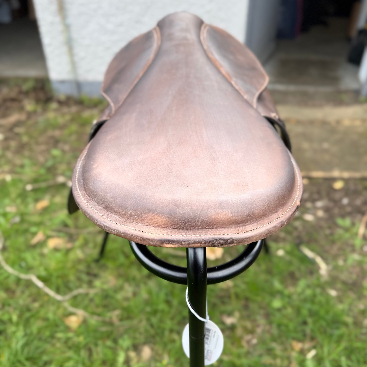 HS#3017 Race Suede Saddle Brown