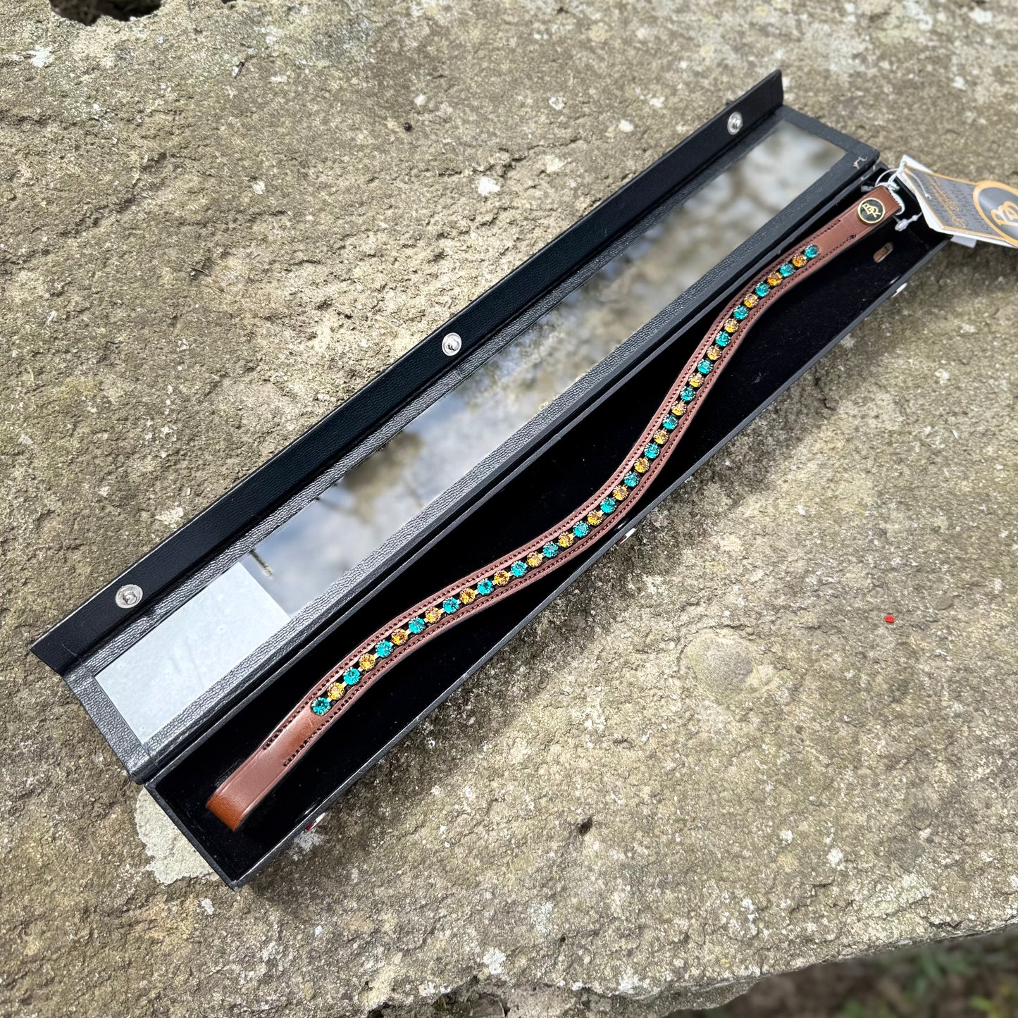 HS#0055 BR Full Swarovski Browband