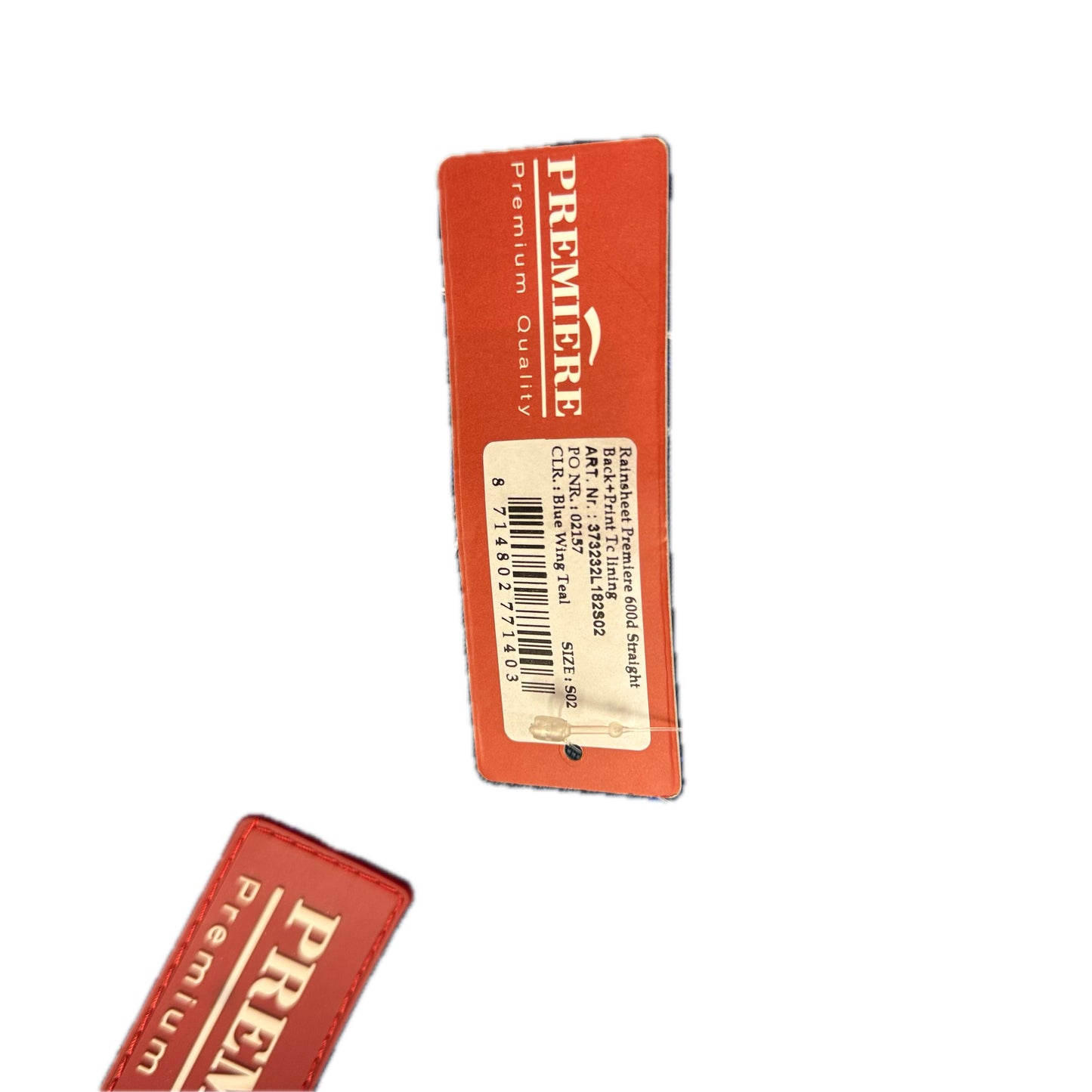 HS#2016 Premiere Turnout 3.3" Standard Neck Rug 0g