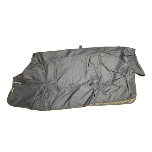 HS#2022  Haglunds Turnout 6.6" Navy Standard Neck Rug 100g