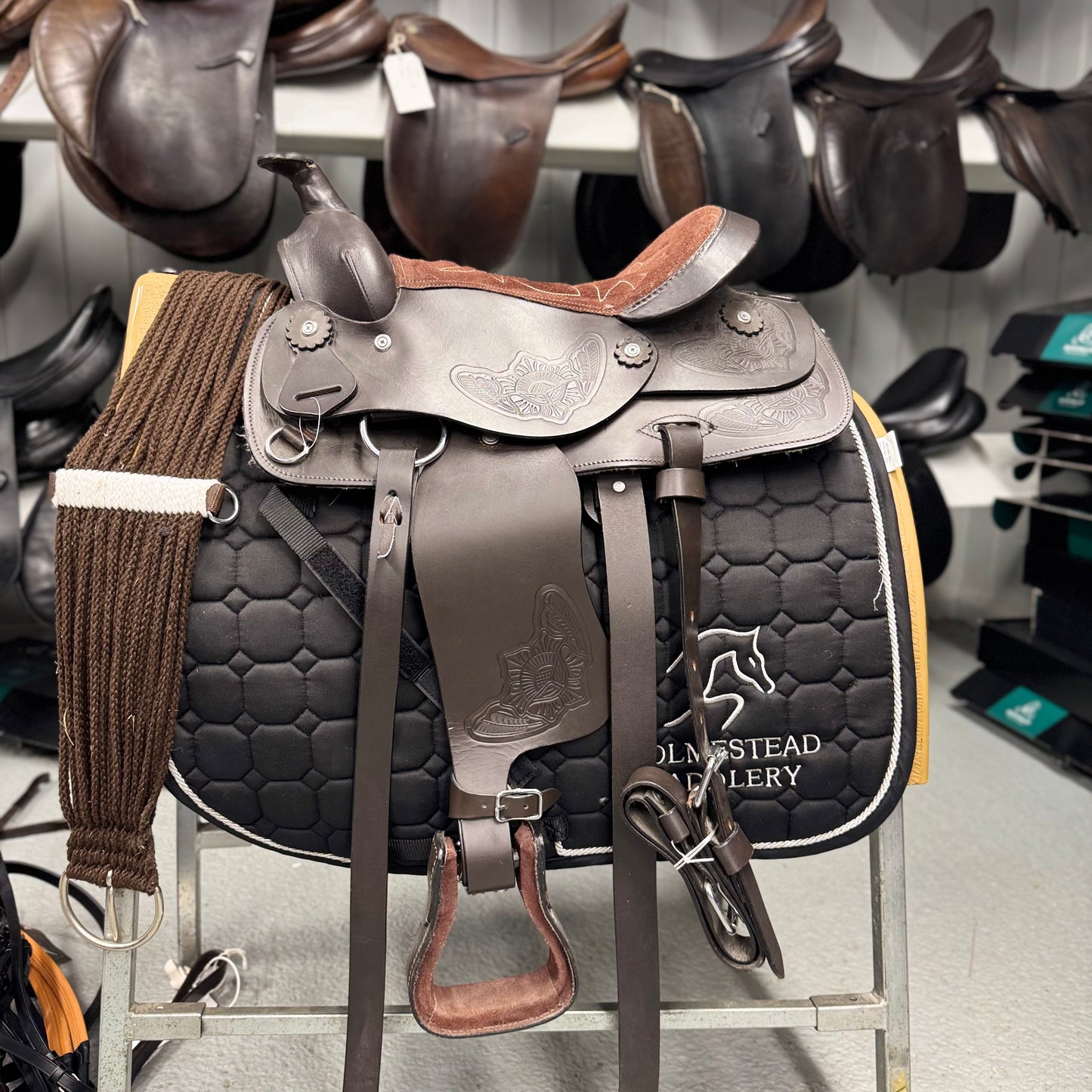 HS#3024 Pony Western Saddle