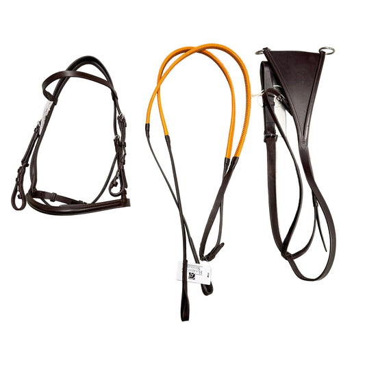 HS#0043 Race Bridle Kit Brown