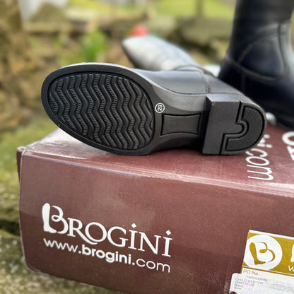 HS#0036 Brogini Kids Long Synthetic Riding Boots Eu 28