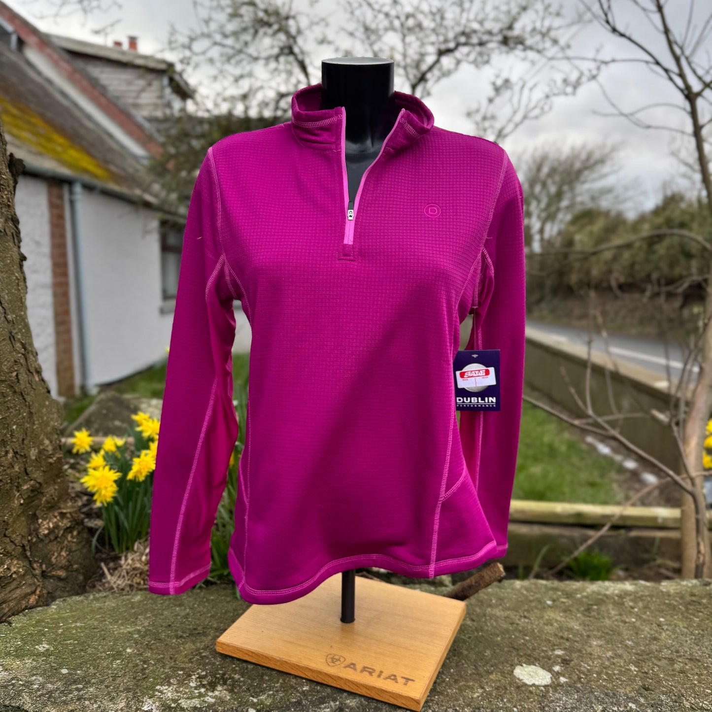 HS#0012 Dublin Warm Flow Top Half Zip