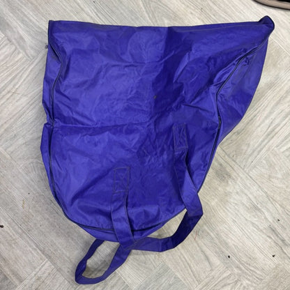 HS#0035 Purple Saddle Bag Carry On