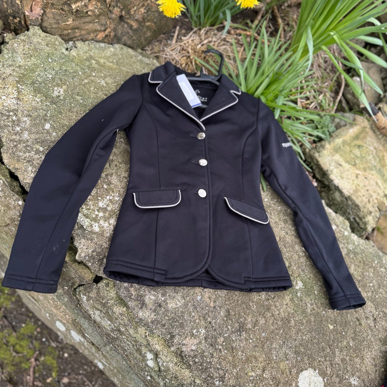 HS#0053 Equi Theme Soft Classic Kids Competition Jacket Age10