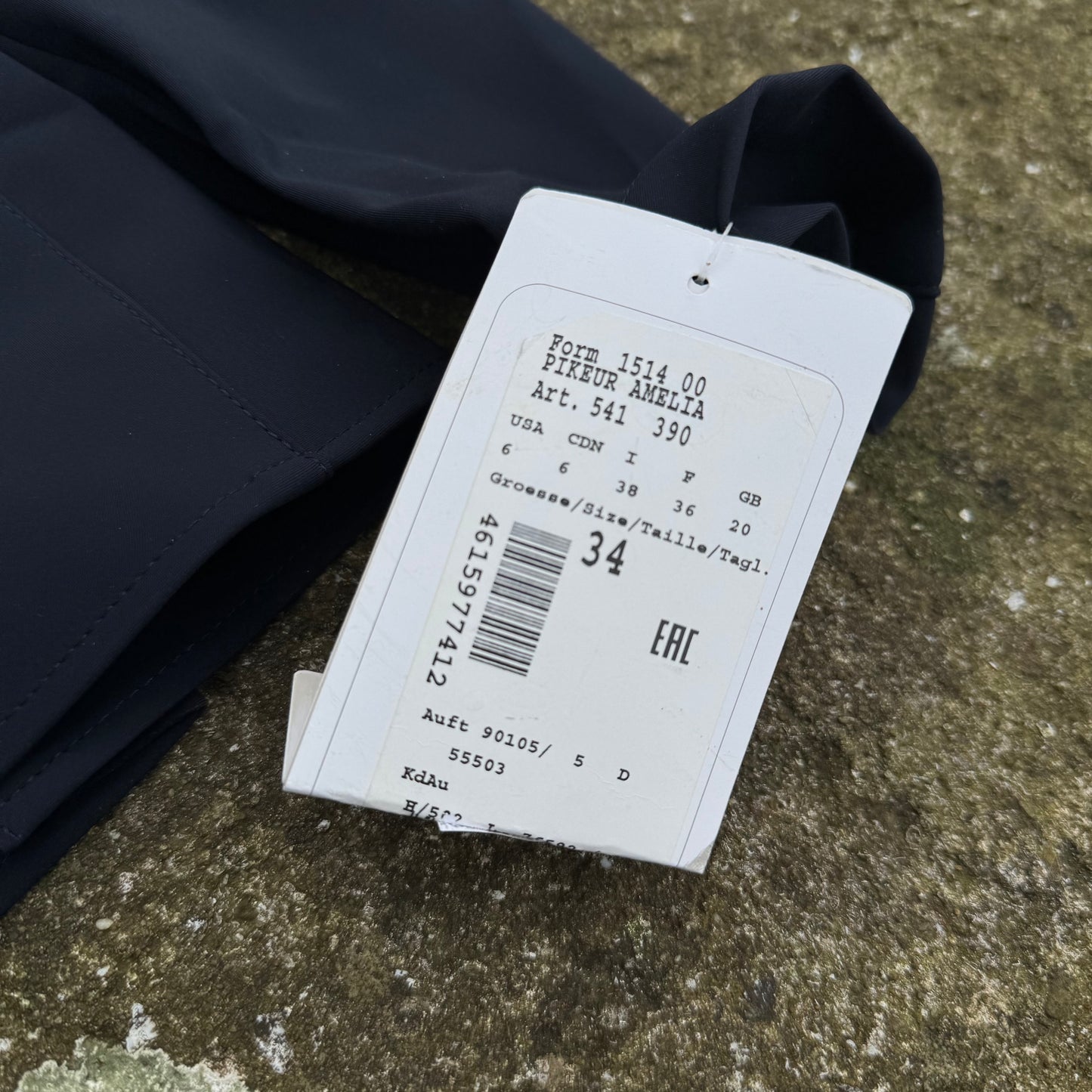 HS#0080 Pikeur Amelia Competition Jacket UK6/ 34