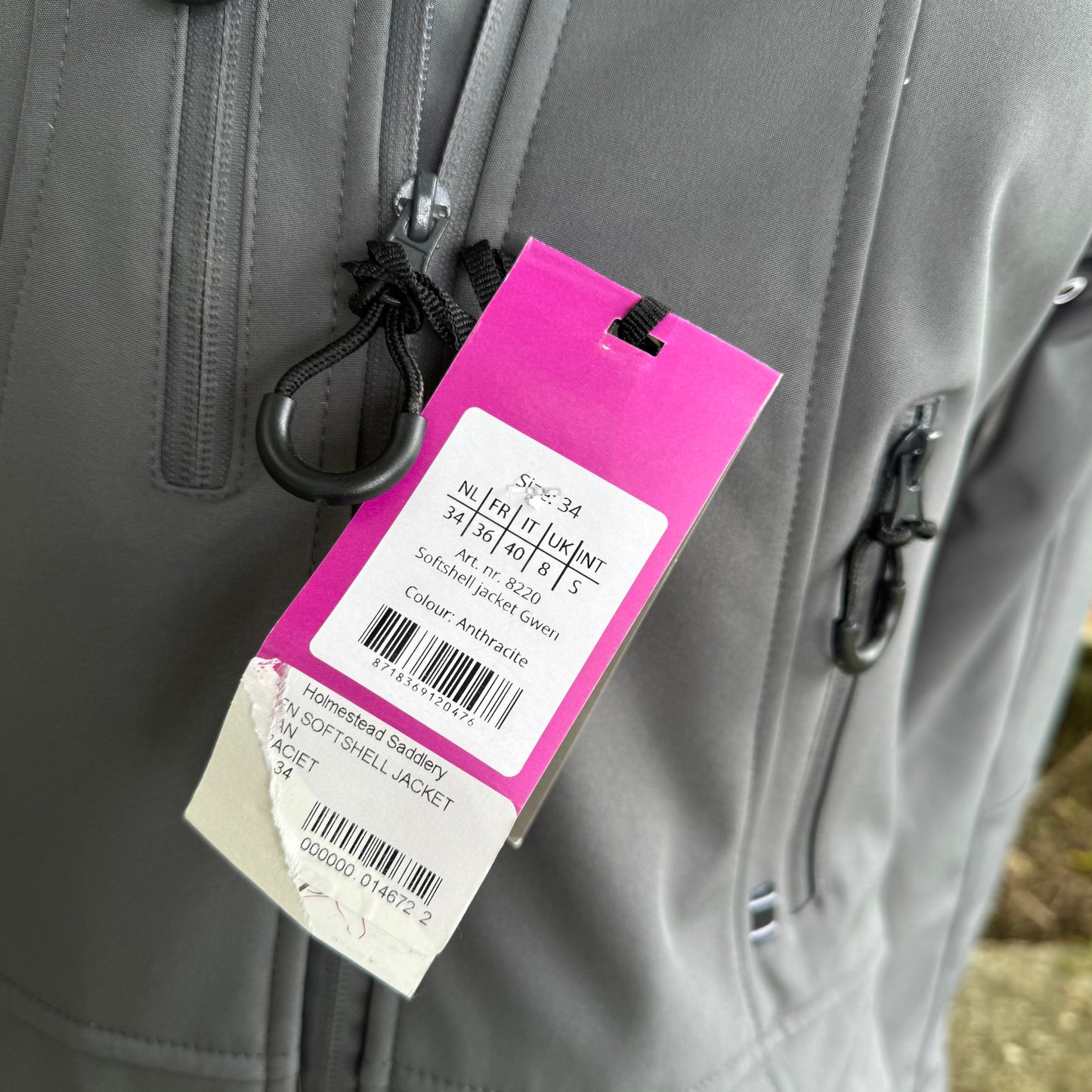 HS#0016 QHP Ladies Softshell Jacket Guen Small