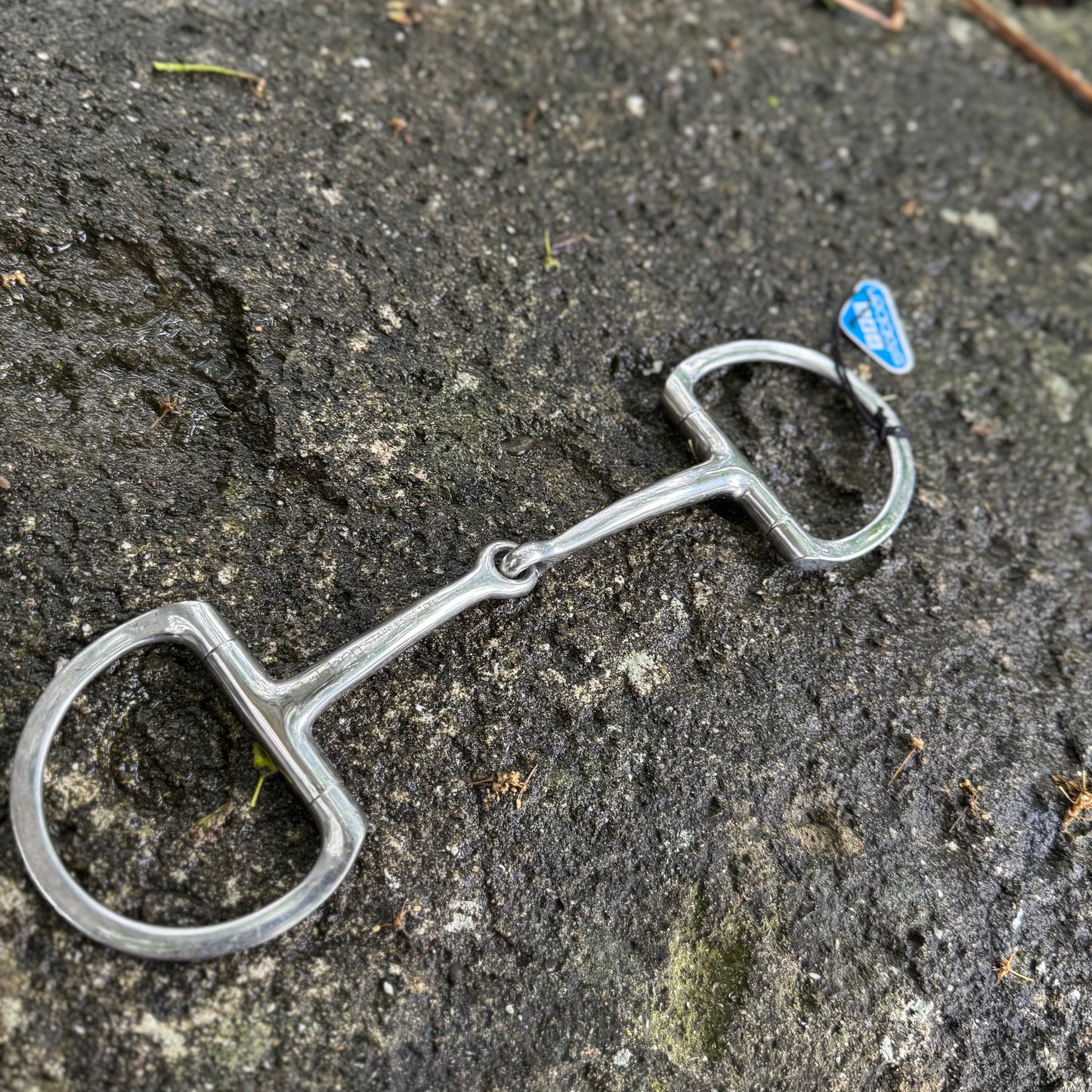 HS#0071 Stubben Single Joined D Ring Bit 6"
