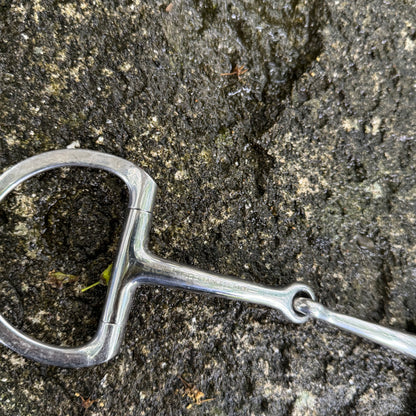 HS#0071 Stubben Single Joined D Ring Bit 6"