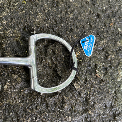 HS#0071 Stubben Single Joined D Ring Bit 6"