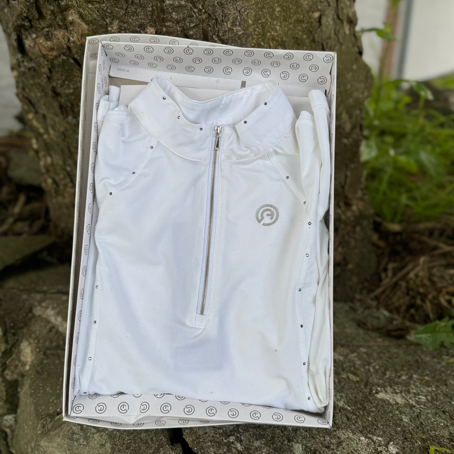 HS#0059 Anky White Competition Shirt XS
