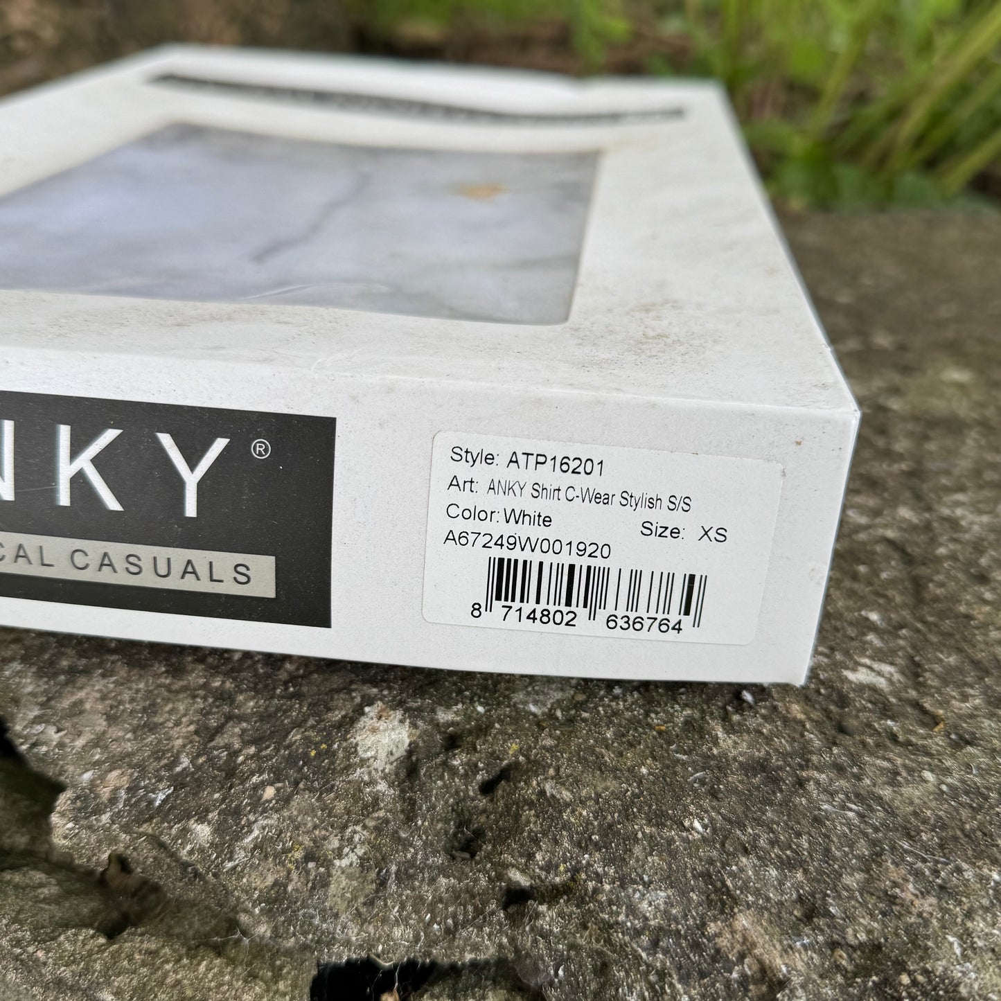 HS#0059 Anky White Competition Shirt XS