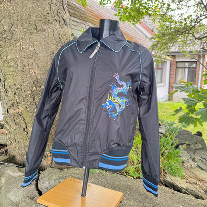 HS#0085 Anky Woman Bomber Dragon Jacket XL