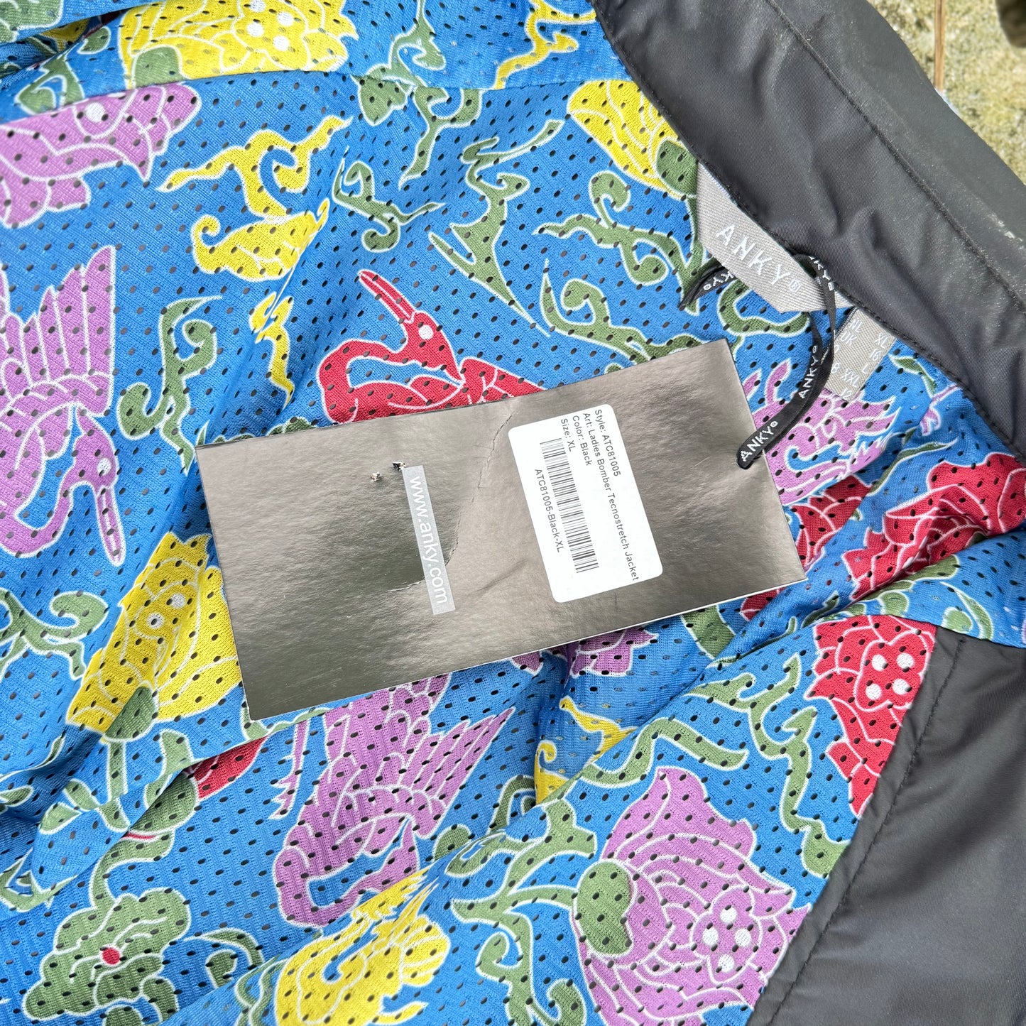 HS#0085 Anky Woman Bomber Dragon Jacket XL