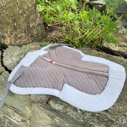 HS#0097 Horze Half Pad Grey Full
